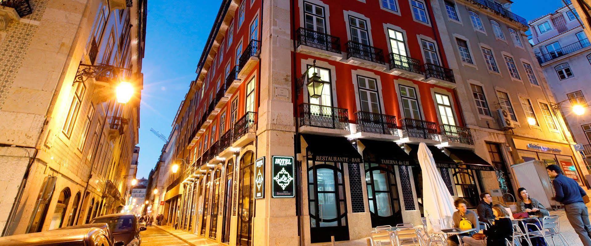 Hotel Lis Baixa Lisboa Eksteriør bilde